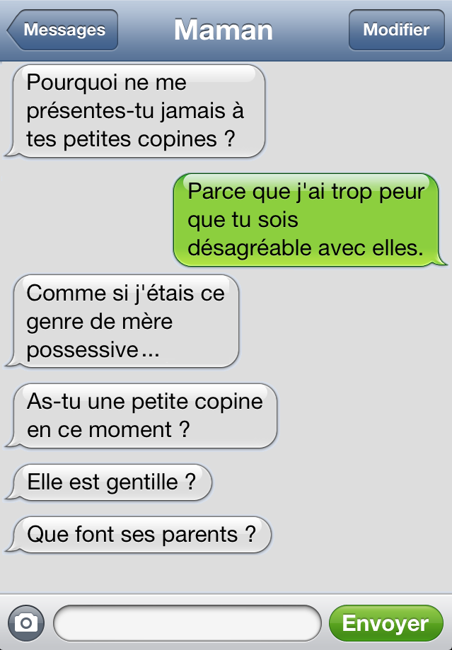 25 textos hilarants de ta mère, qui vont te faire ... 25 textos hilarants de ta mère, qui vont te faire ...