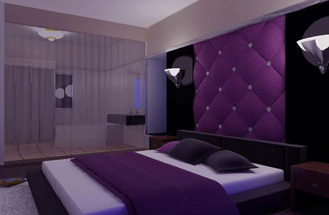 Awesome Chambre Mauve Noir Idees - Idées décoration intérieure ... Awesome Chambre Mauve Noir Idees - Idées décoration intérieure ...