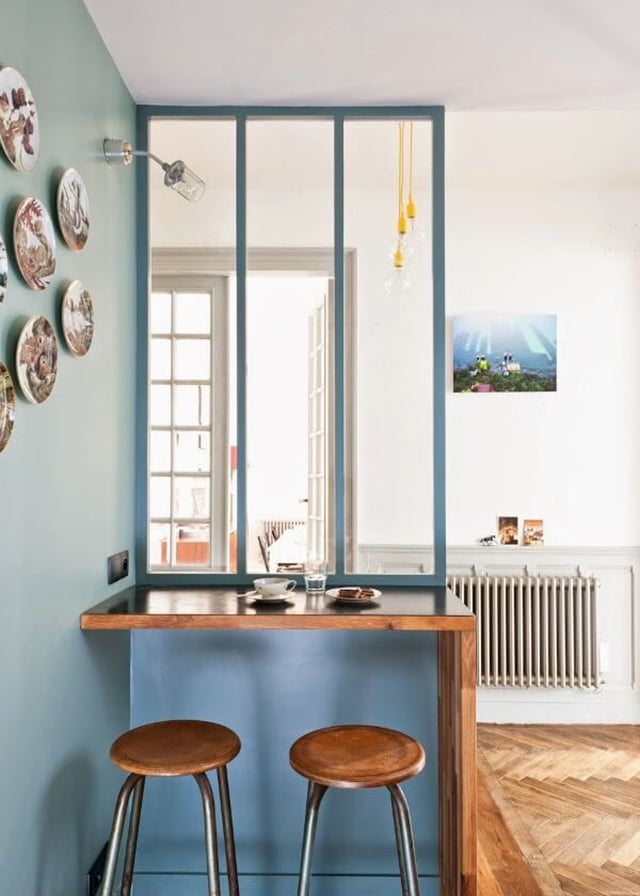 Zoom sur les verrières d'intérieur tendance, à adopter pour ... Idées Baignoires Verriere