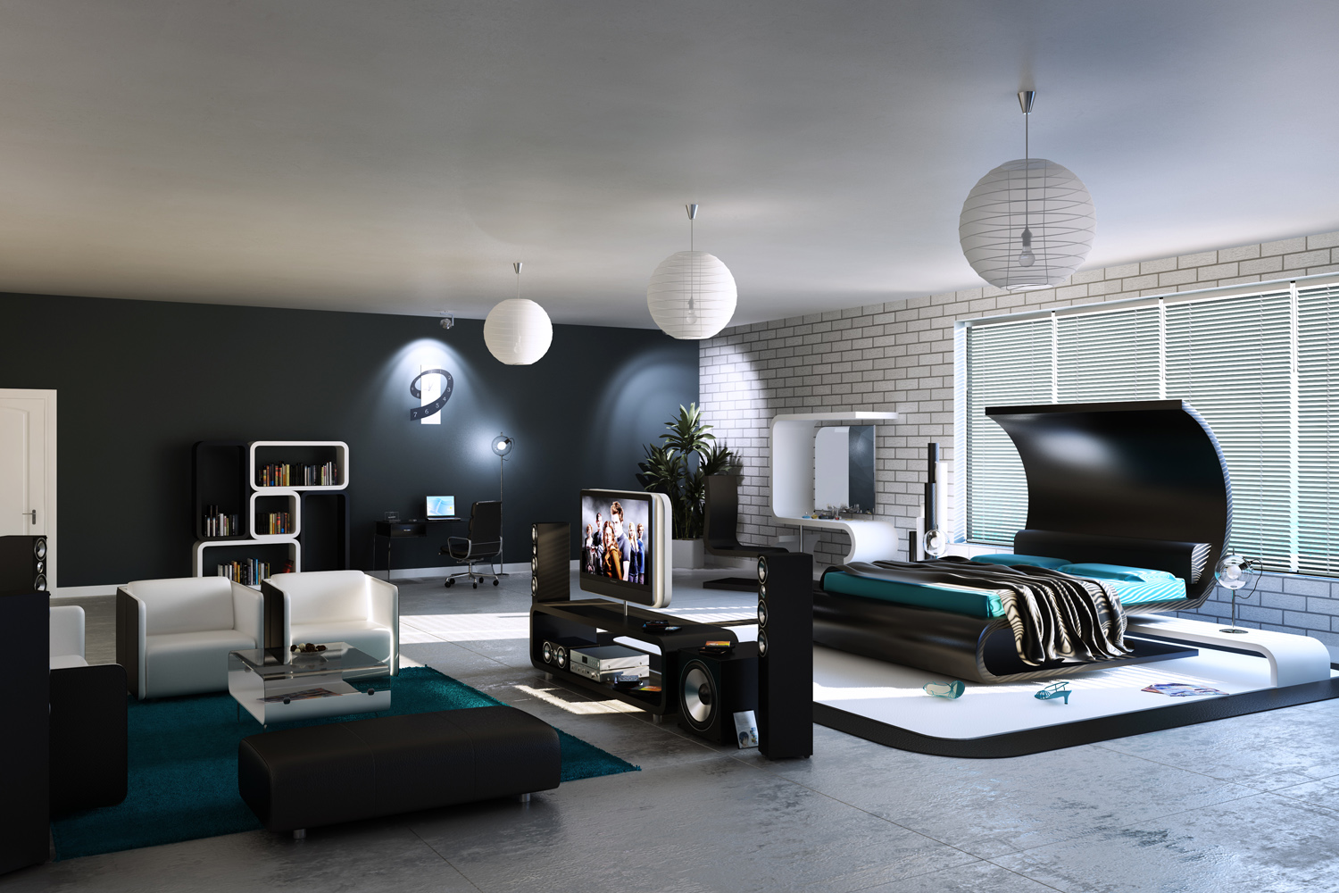 Idee deco grande chambre: décoration d&#;une chambre d&#;enfant ...