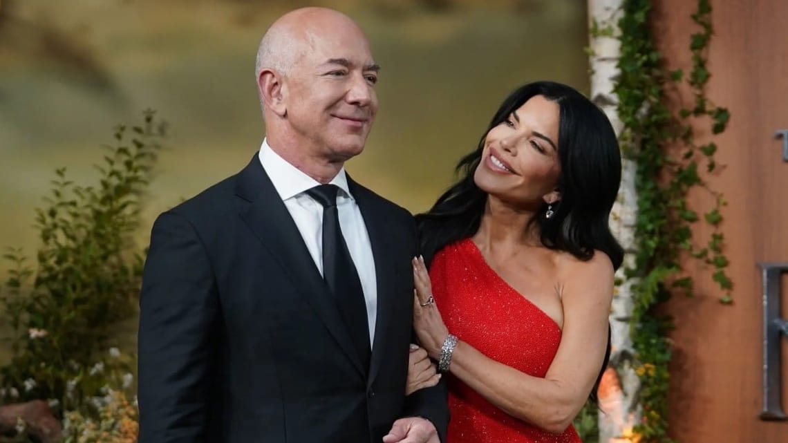 Jeff Bezos et Lauren Sanchez