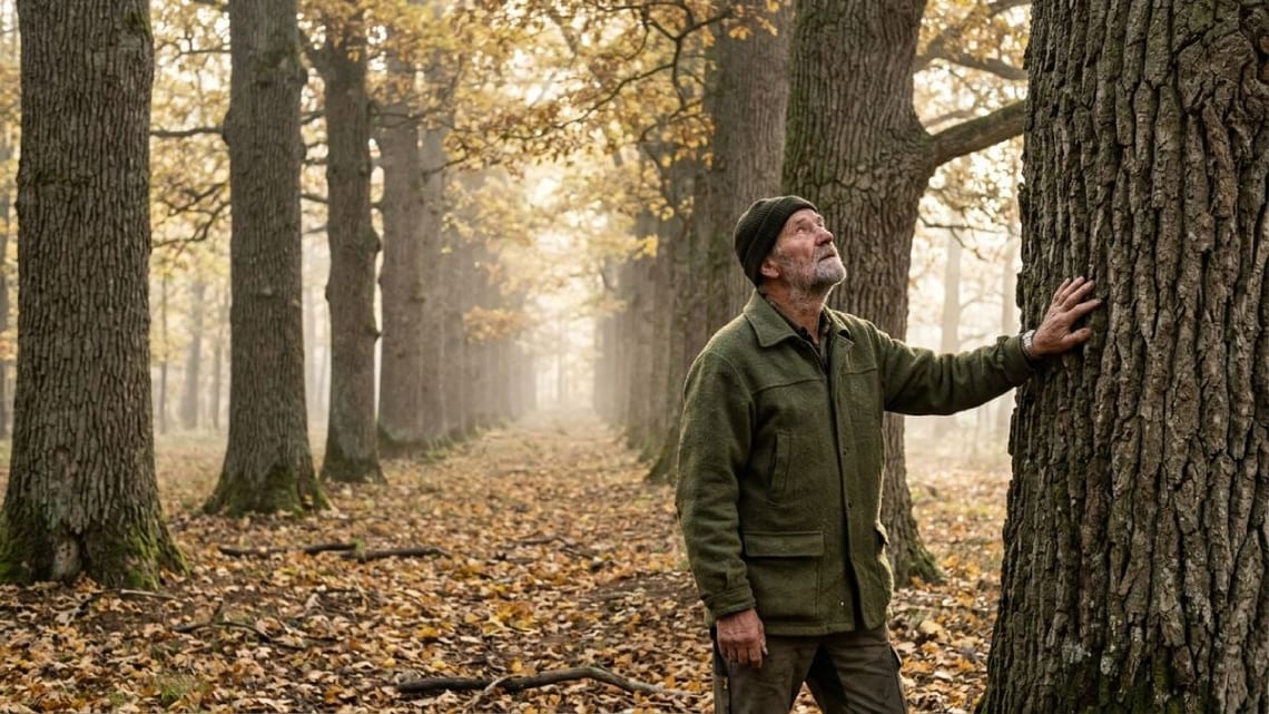 Forêt de chênes à Visingsö