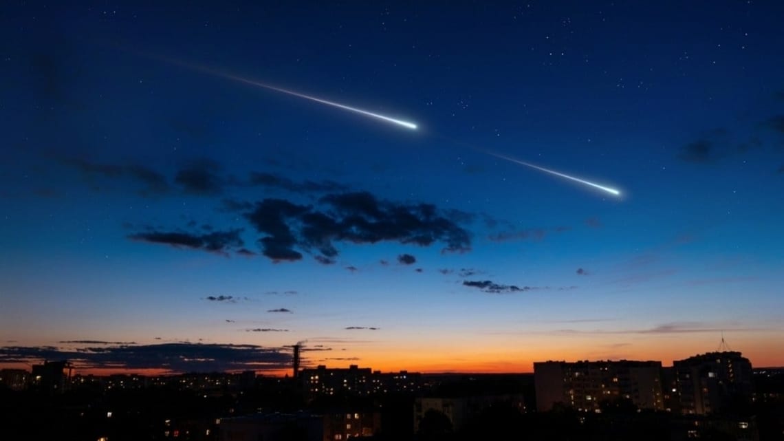 Des étoiles filantes 