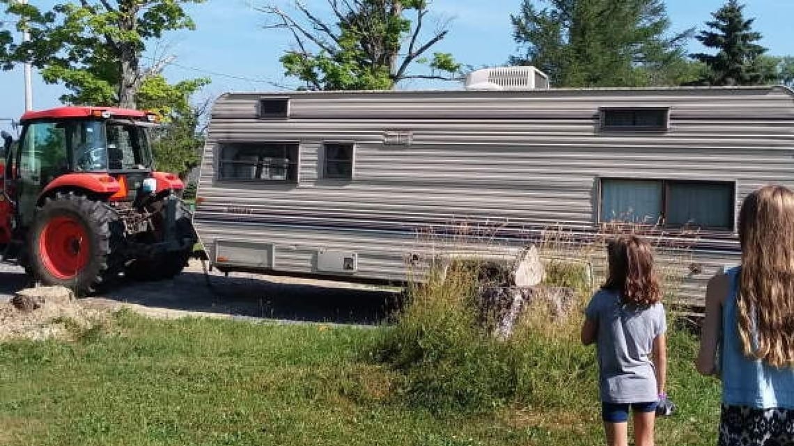 Le camping-car de Lauren
