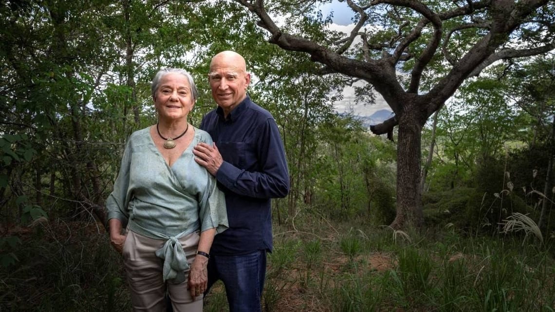 Lélia Deluiz Wanick Salgado et son époux Sebastião Salgado