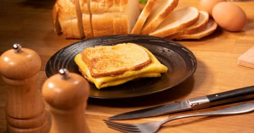 Sandwich à l'oeuf et au fromage