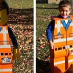 Halloween : il crée un déguisement LEGO en carton pour son fils et le résultat est impressionnant 