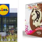 Un magasin Lidl / Un chocolat Choviva