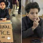 Du haut de ses 11 ans, il vend ses conseils de vie dans le métro new-yorkais ! Et les gens adorent