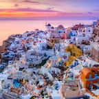 Santorin en Grèce