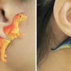 Vous allez craquer devant ces boucles d'oreilles en forme de dinosaures !