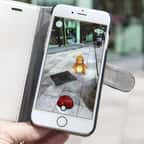 Pokémon sur un smartphone
