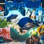 Cette collection de peluches IKEA a été réalisée à partir de plastique récupéré dans l'Océan