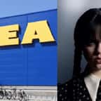 Ikea propose une collection de meubles noirs en référence à la série Mercredi, sur Netflix