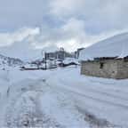 La neige dans les Alpes