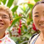 Tiffany Chou et son frère Chris à Hawaï, en 2022 (SWNS)