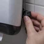 caméra dans les toilettes du personnel