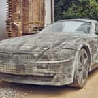 Un artiste chinois construit un coupé BMW Z4 entièrement en briques 