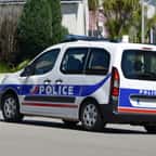 Une voiture de police 
