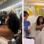 Ils se marient dans le métro et vivent une cérémonie «incroyablement amusante et mémorable» à tout petit prix !