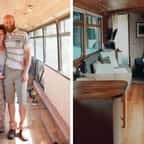 Australie : un couple achète et rénove un vieil autobus en une magnifique maison