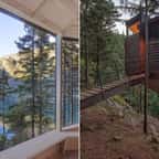 Ces cabanes perchées dans les arbres avec vue imprenable sur le fjords norvégiens vont vous faire rêver