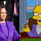 Avec sa tenue violette, Kamala Harris a-t-elle fait un clin d'oeil aux Simpson ?