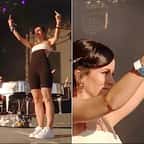 Glastonbury 2022 : Olivia Rodrigo invite Lily Allen sur scène pour dédier son titre « Fuck You » aux juges de la Cour suprême 