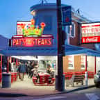 Le restaurant Pat's King of Steaks, à Philadelphie