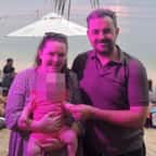 Celine Diffin, son compagnon Matthew et leur fille