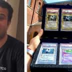 Mathias Escofier et sa collection de cartes Pokémon