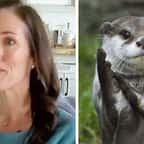 Erin Hogston / Une loutre 