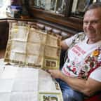 Pete Hill, 70 ans, a visité 25 000 pubs britanniques depuis 1984