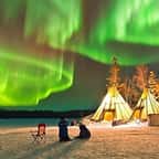 Canada : l’Aurora Village, un lieu magique pour observer les aurores boréales