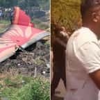 Un survivant du crash de l'avion Air India