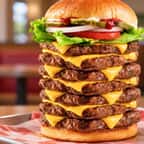 Le burger à 7 steaks de Wendy's