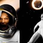 Simulation d'un astronaute tombant dans un trou noir