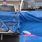 Hérault : un homme interpellé car il transportait une piscine aménagée dans son pick-up avec des baigneurs