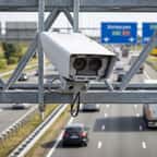 Une caméra sur une autoroute belge