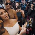 Kim Kardashian à Mumbai, en Inde