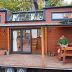 La tiny house construite par Clare après son divorce