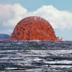 Un dôme de lave géant immortalisé en photo lors de l’éruption d’un volcan en 1969 refait surface