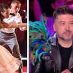 Des danseurs de DALS / Une veste avec des plumes