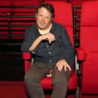 Michael J. Fox lors d'une projection anniversaire de Retour ver le Futur