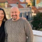 Alex Trias et son épouse au Portugal