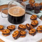 bouchées de bretzels au chocolat