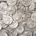 Des pi&egrave;ces d'argent