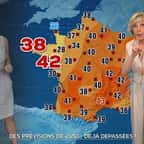 Le bulletin m&eacute;t&eacute;o d'Evelyne Dh&eacute;liat