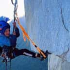 Le jeune Joey Danger en train d’escalader El Capitan