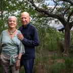 Lélia Deluiz Wanick Salgado et son époux Sebastião Salgado